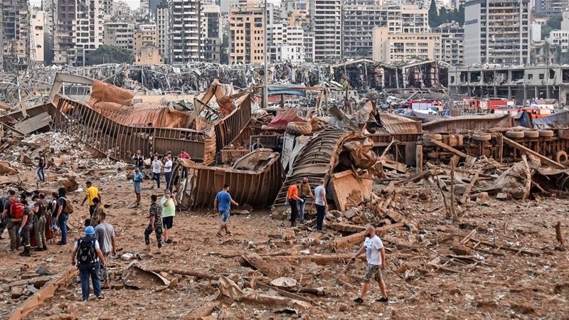Lebanon: Korban Diperkirakan 100 Orang Terbunuh dan Melukai Ribuan Orang Dalam Ledakan Beirut
