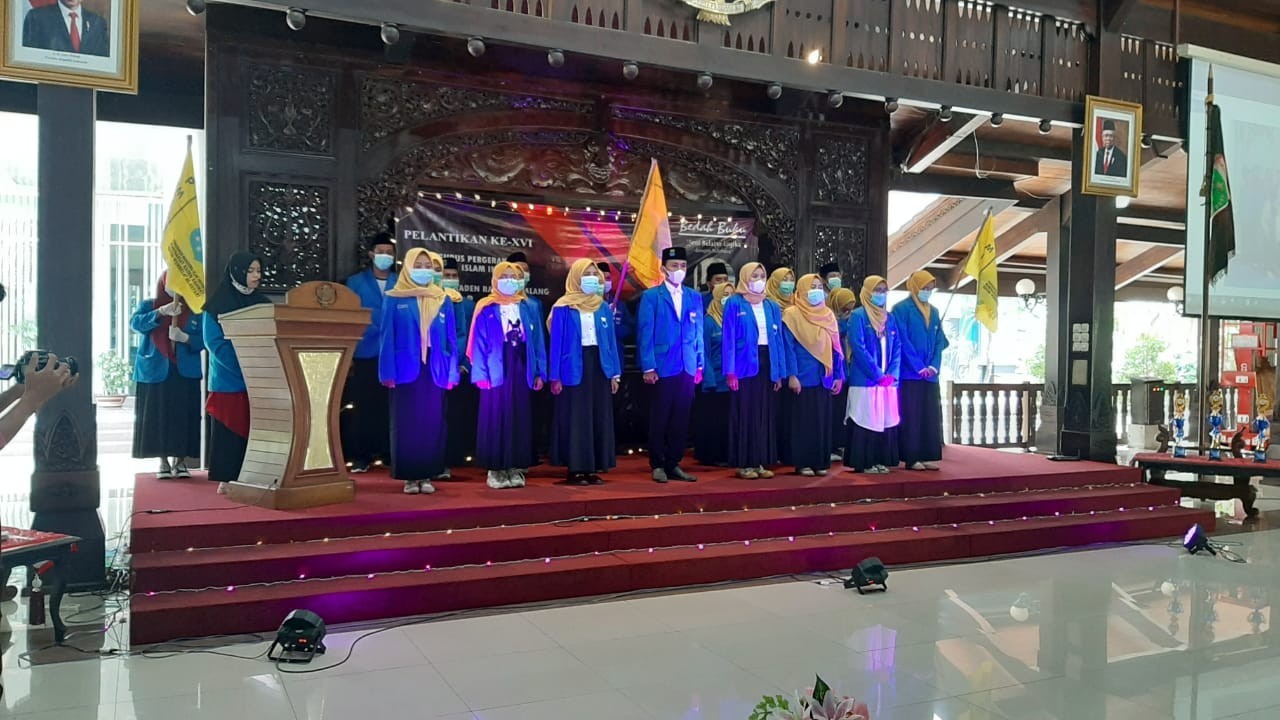 PMII Raden Rahmat Malang Sukses Gelar Pelantikan