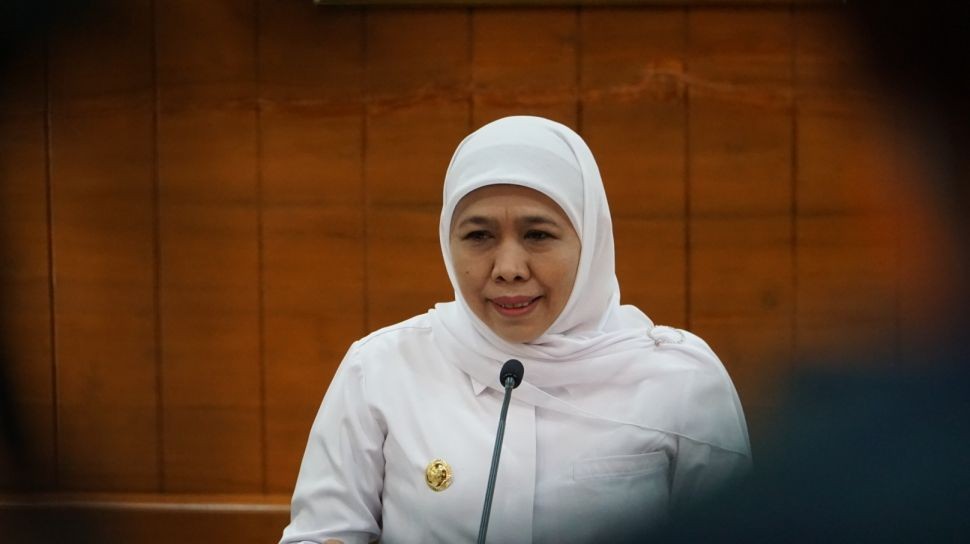 Gubernur Jawa Timur Khofifah Indar Parawansa  Positif Covid-19