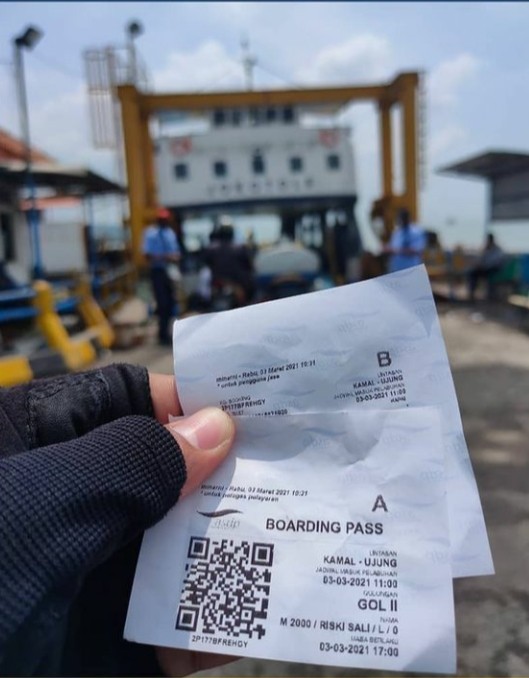 Pelabuhan Kamal Kabupaten Bangkalan Menerapkan Sistem Boarding Pass