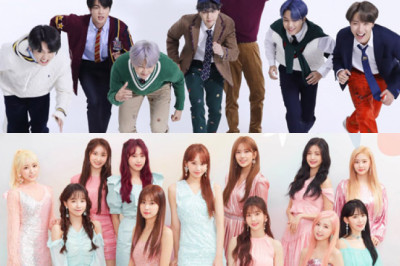 BTS dan IZ*ONE Berhasil Raih Sertifikat Kategori Streaming dari RIAJ