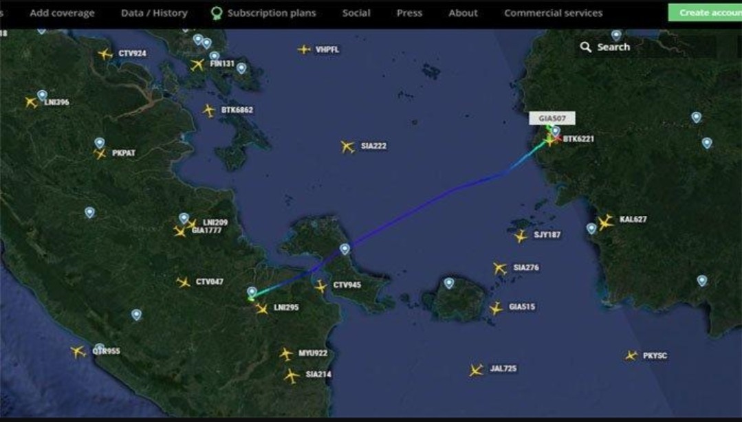 Lion Air dan Garuda Indonesia Gagal Mendarat di Pontianak, Batik Air..?