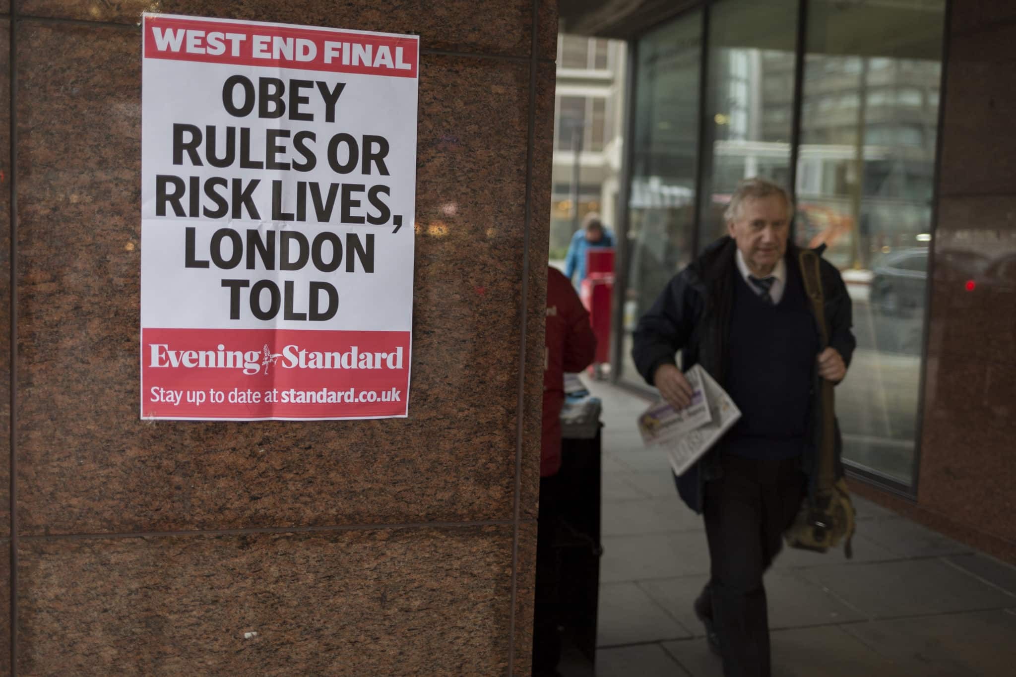 Geser Rusia, Inggris Dapati Urutan Ke-4 Kasus Covid-19